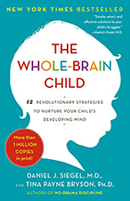Cover of a book titled The Whole-Brain Child.