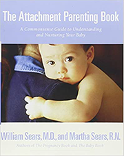 Cover of a book titled The Attachment Parenting Book.